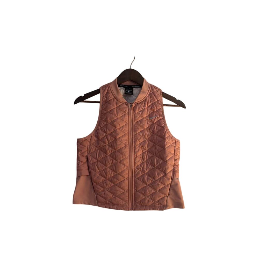 Women’s Nike Aerolayer Running Pink Vest Size Small